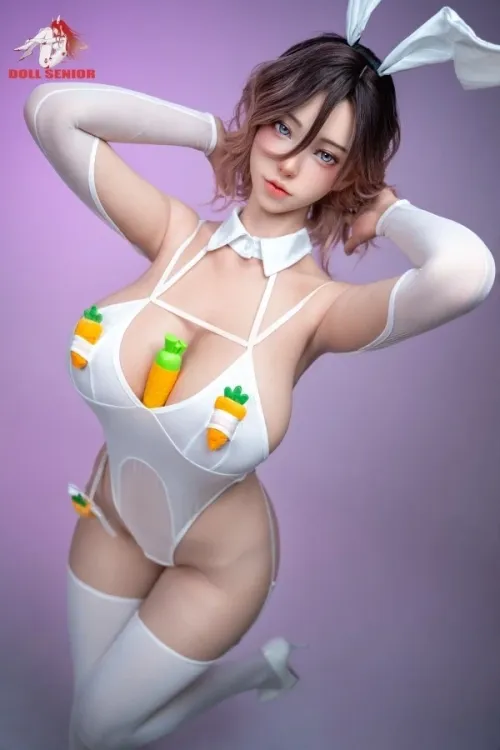 Doll Senior #27 凛紗「Linsha」 170cmリアル皮膚メイク付き フルシリコン製 セクシーラブドール 優雅なバニー美女 Gカップ ノーマル肌