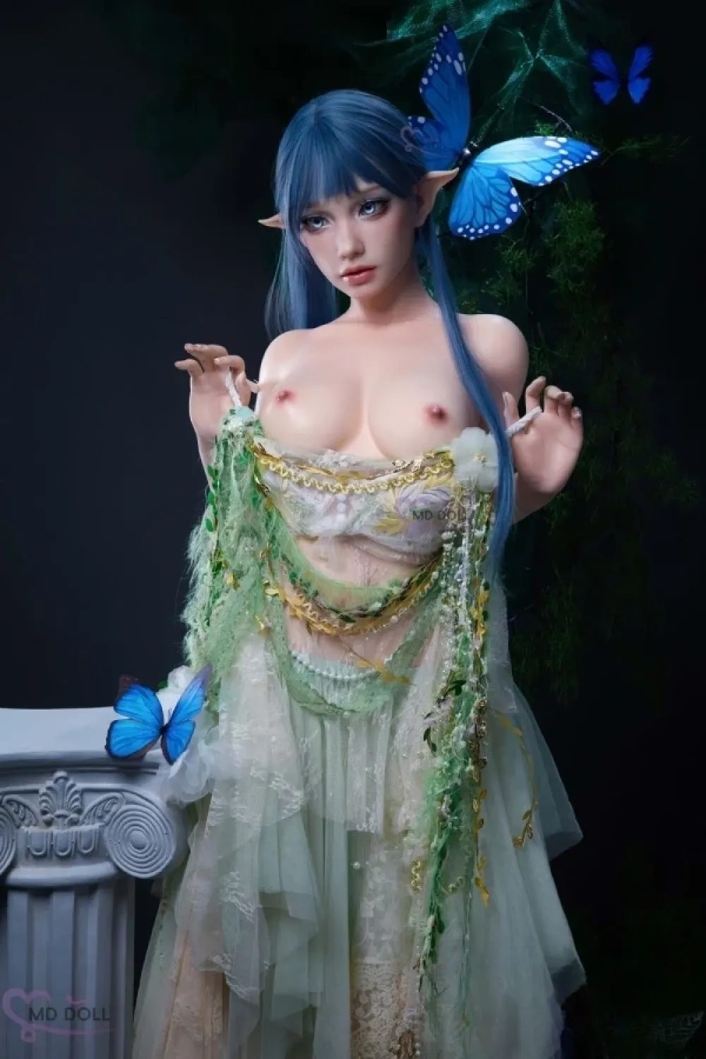 MD DOLL #M24 Sophia ROS口腔選択可 150cmフルシリコン製 妖艶なエルフ美人ラブドール Eカップ ノーマル肌