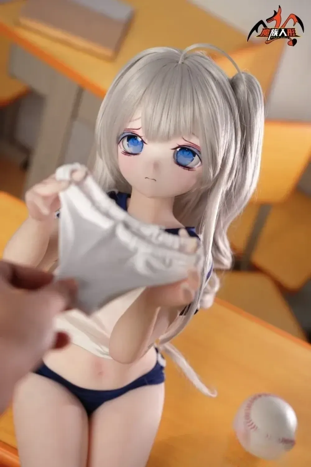MOZU DOLL魔族人形 小凛 Rin 79cm(二分SR級)淑女体型 大人気アニメラブドール PVCヘッド+TPEボディ 等身大 sex人形 2穴オナホ 大胸 ノーマル肌 宣材写真と同じ衣装