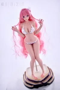 BCDOLL #F100A 桃楽絲「Dorothy」 63cm Cカップ PU硬めヘッド+シリコンボディ アニメ系 魅力あふれる 二次元ラブドール 優雅系 白い肌
