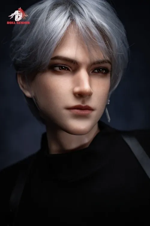 Doll Senior #M01 白瑾「Baijin」 185cm筋肉男性 欧米系 イケメン 人形 フルシリコン製 ラブドール リアル皮膚メイク付き ノーマル肌