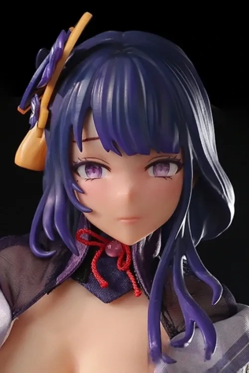 Otaku Doll 原神-雷電将軍 三つヘッド型選択可 65cm 3kg 人気ゲームキャラクターラブドール 美しいアニメ顔リアルドール PVCヘッド+シリコンボディ 宣材写真と同じ衣装