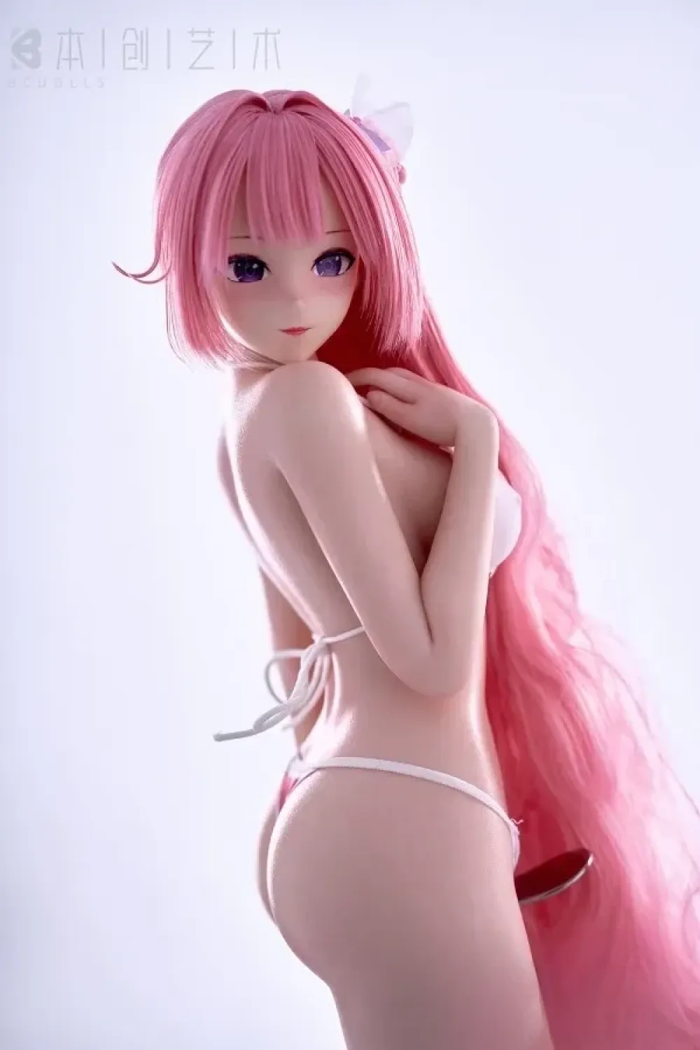 BCDOLL #F100A 桃楽絲「Dorothy」 63cm Cカップ PU硬めヘッド+シリコンボディ アニメ系 魅力あふれる 二次元ラブドール 優雅系 白い肌