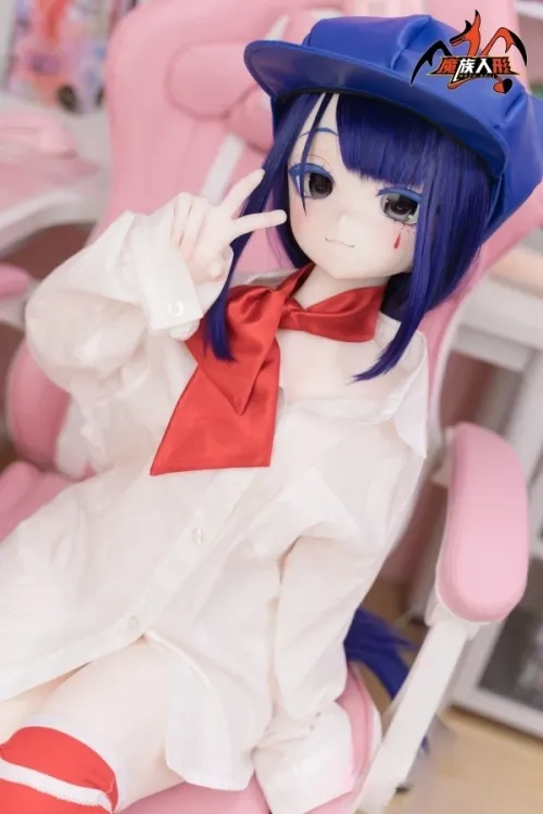 MOZU DOLL魔族人形 米拉 Mira 121cm PVCヘッド+TPEボディ 漫画系 ダッチワイフ 優等生 アニメ顔ラブドール大胸 ノーマル肌 宣材写真と同じ衣装