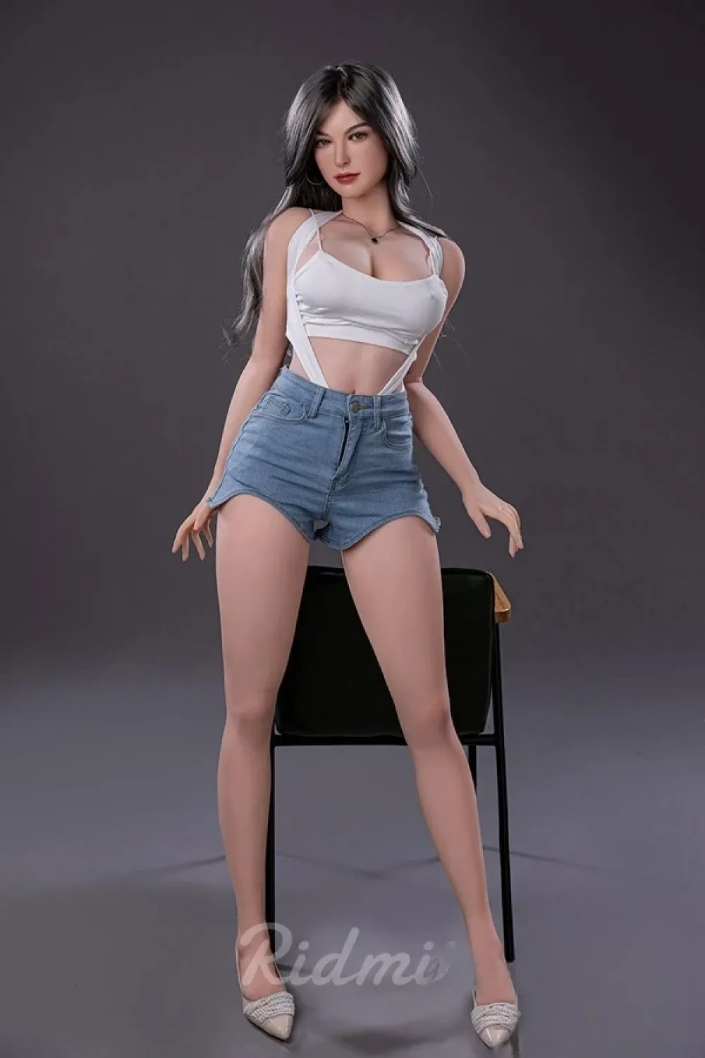 RIDMII #SNK05 Karyn 163cm-A Fカップ 巨乳 シリコンヘッド+TPEボディ 美しく優雅な大人のダッチワイフ ノーマル肌