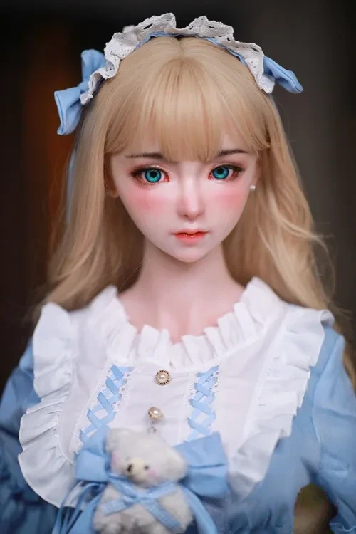 JYDOLL 艾米莉 161cmフルシリコン製ラブドール上品な顔立ち癒し系美女 Eカップ ノーマル肌 掲載画像は頭部スターメイク付き
