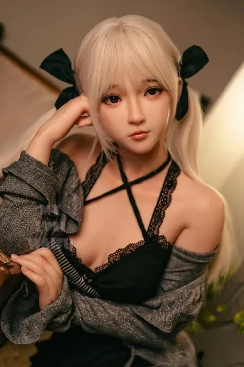 MLWDOLL #18 Haruki 150cmフルシリコン製 金髪ラブドール 可愛い理想の美少女 Bカップ ノーマル肌