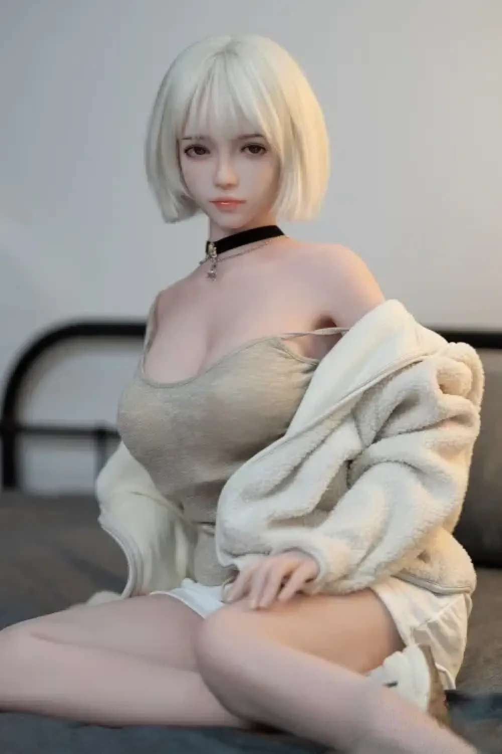 DL DOLL (CYシリーズ) #DS7 静香 しずか 169cm Fカップ 銀髪 美巨乳ラブドール 高級TPE製 等身 大 ドール ノーマル肌