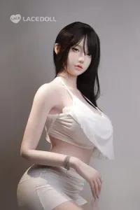 LACEDOLL 晚冰 163cmセクシー姉さんラブドール 等身大 綺麗な美人 セックス人形 Hカップ ノーマル肌 口開閉＆口腔模擬付き 掲載画像はフルシリコン製