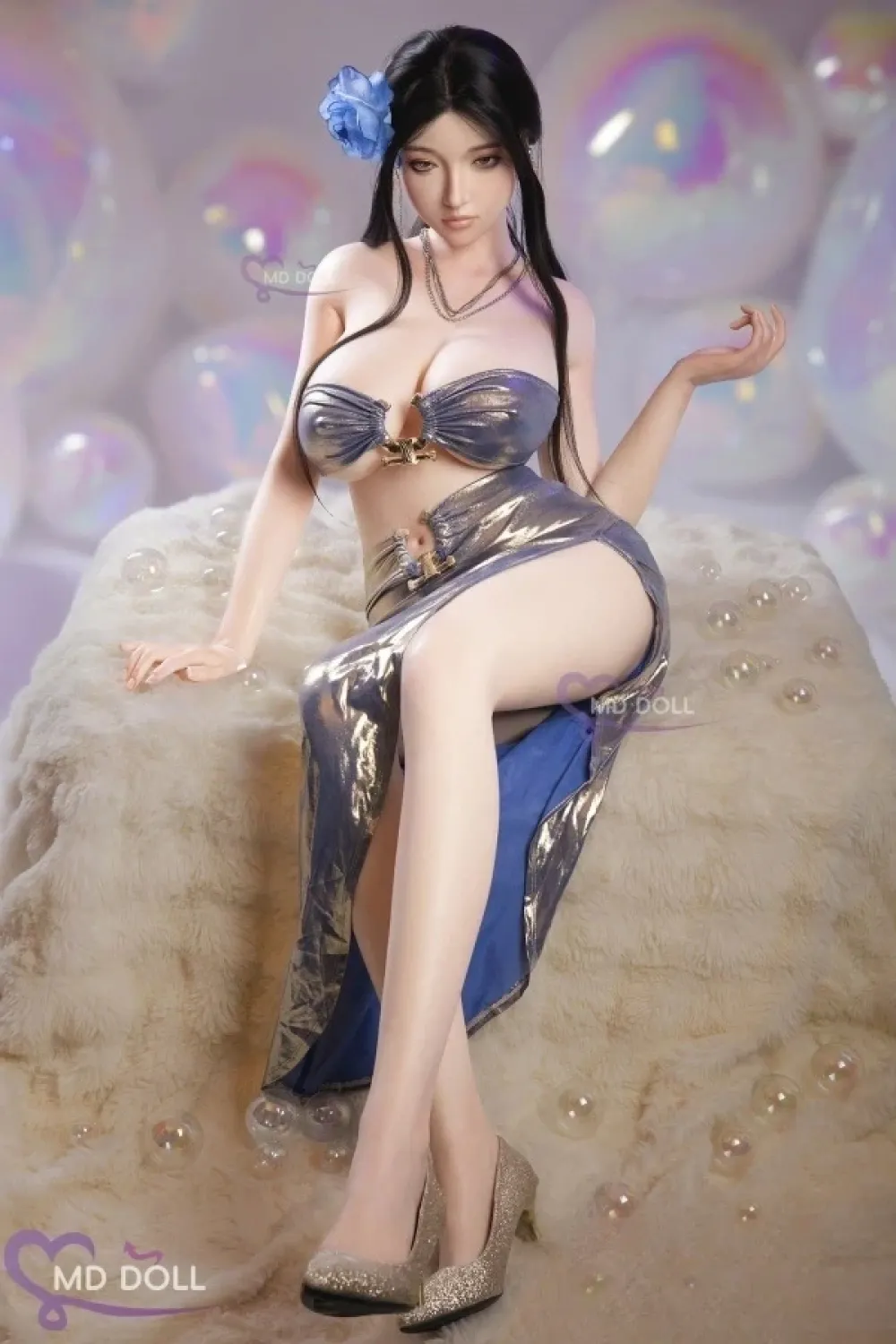 MD DOLL #M39 Linda ROS口腔選択可 164cmB Hカップ フルシリコン製 清楚な顔 魅力的な女優 ダッチワイフ ノーマル肌