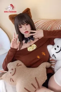 Doll Senior #23 美咲「Meixiao」 口開閉＆口腔模擬付き 163cm等身大 清楚系ラブドール フルシリコン製 綺麗な女子ダッチワイフ Eカップ ノーマル肌