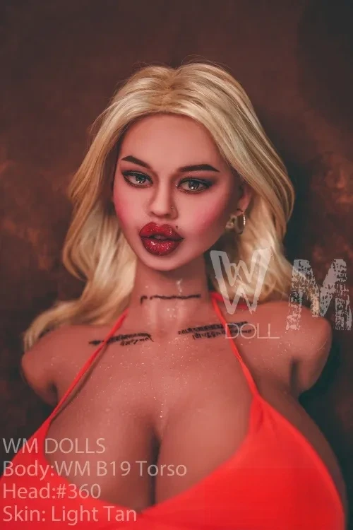 WMDOLL B19 #360 琴穂 85cm上半身リアルドール 超乳 外国熟女TPE製トルソーラブドール 小麦肌