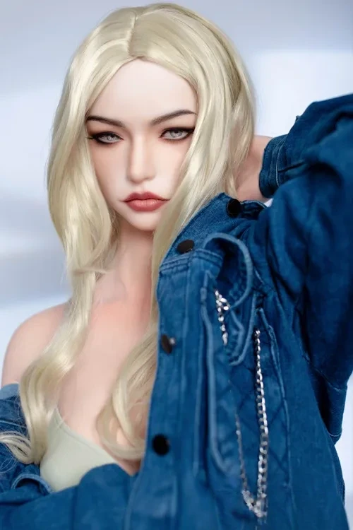 DL DOLL (YQシリーズ) #359 有利寿 162cm金髪人妻セックスドール 等身大女性ラブドール シリコンヘッド+TPEボディ Bカップ ノーマル肌 口開閉＆口腔模擬付き