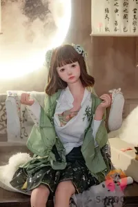 SHE DOLL 中秋節シリーズ 北栀 2.0 口開閉＆口腔模擬付き 148cm等身大 可愛い娘ラブドール 可憐系美少女セックスドール Dカップ ノーマル肌 掲載画像はフルシリコン製