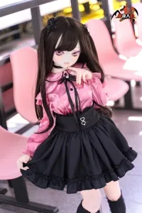 MOZU DOLL魔族人形 佑莉 Yuri 121cm(SR級)可愛い地雷系制服美少女アニメラブドール PVCヘッド+TPEボディ 大胸 ノーマル肌 宣材写真と同じ衣装