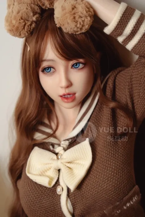 YUEDOLL 可欣「Joyce」 ROS付き 141cm 清楚で優雅な美女 フルシリコン製リアルラブドール Eカップ ノーマル肌 掲載画像はシームレスヘッドとボディの一体型
