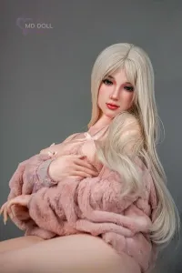 MD DOLL #M19 洁儿 Jessica 162cm豊満な美人 フルシリコン製 欧米系 高級 ダッチワイフ Hカップ ノーマル肌