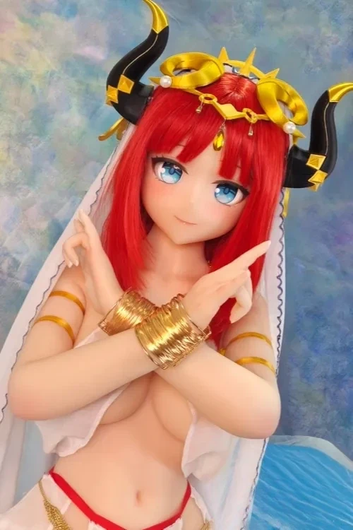Aotume Doll #82 桜李 145cmギャル系コスプレ アニメラブドール Dカップ 掲載画像はフルシリコン製