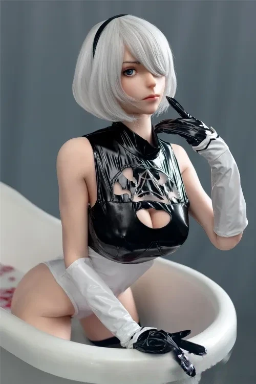 Game Lady No18-1 ゲームキャラクター2B 171cmフルシリコン製ラブドール ヨルハ二号B型 等身大リアルドール Gカップ ノーマル肌
