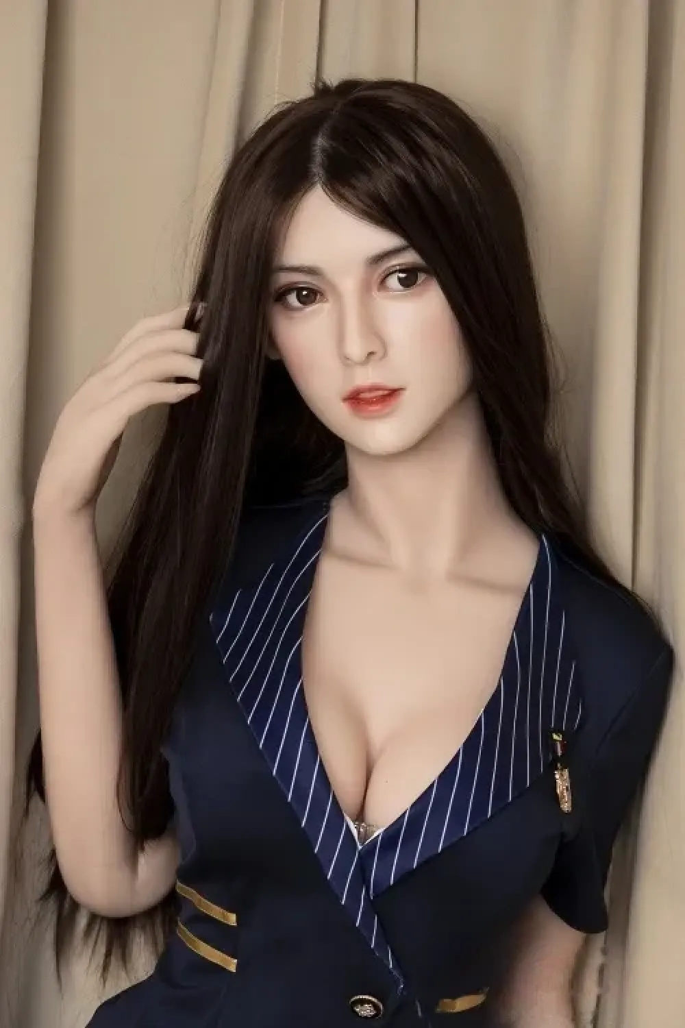 YouQDOLL #16 琴心 169cm芸術的な美貌ラブドール 理想的でセクシーなボディセックスドール シリコンヘッド+TPEボディ Dカップ ノーマル肌