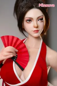Minouva米诺 炎舞 75cm 5.2kg コスプレ 和風 ミニドール フルシリコン製ラブドール 白い肌
