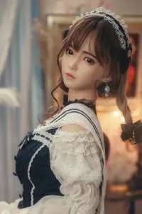 FU DOLL #26 紫雲 150cm清楚の顔 美少女 等身 大 ラブドール 制服 リアルドール Bカップ ノーマル肌 掲載画像はフルシリコン製