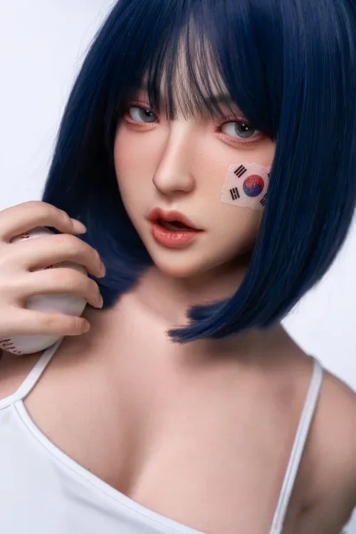 Orange In #020K Aie 158cm-A 魅力的な顔 韓国女優 等身 大 ダッチワイフ スレンダー美少女 シリコン製ラブドール Fカップ 白い肌