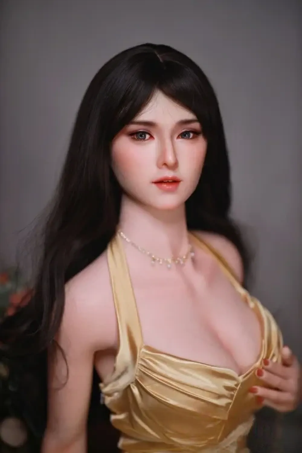 JYDOLL 淑雅 168cm妖艶な姿 熟女リアルドールシリコン製 Eカップ ノーマル肌 掲載画像は頭部スターメイク付き