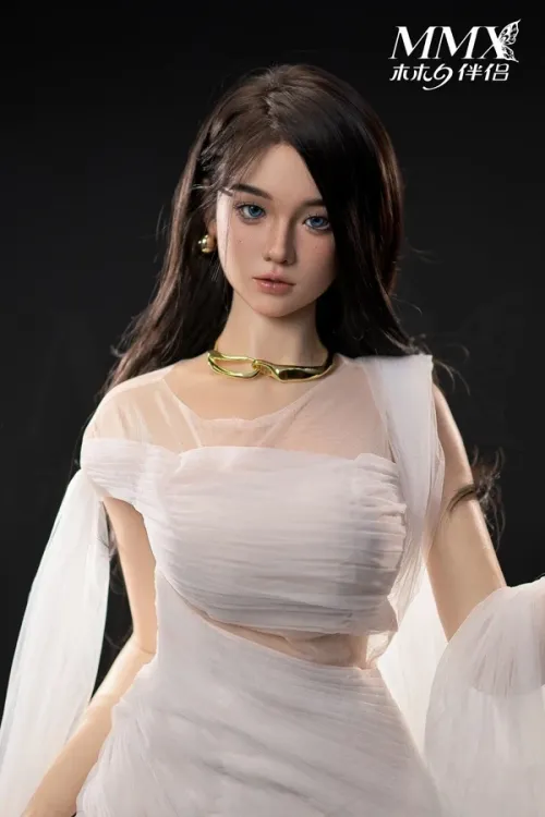 MMXDOLL（木木夕） 2番メイク 小橘子「LittleOrange」 ROS口腔のみ 163cm白いスカートを着た清楚系美女 フルシリコン製 高級ラブドール Dカップ ノーマル肌