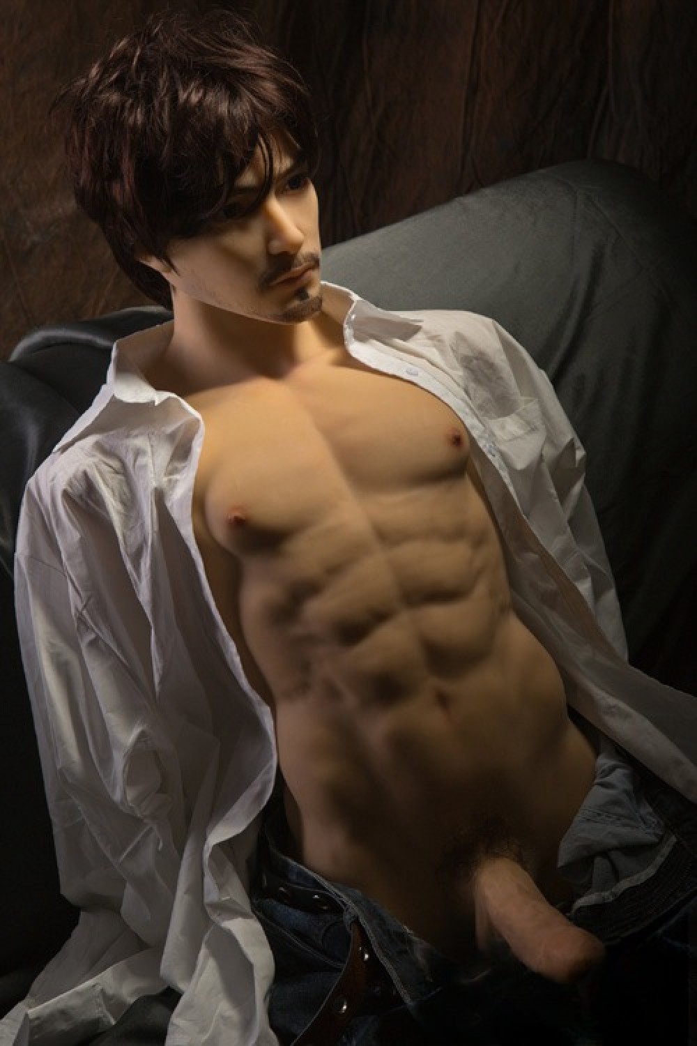 QITA DOLL 蜀ちゃん 88cm 筋肉型ボディ トルソー男性ドール ペニス18cm TPE製