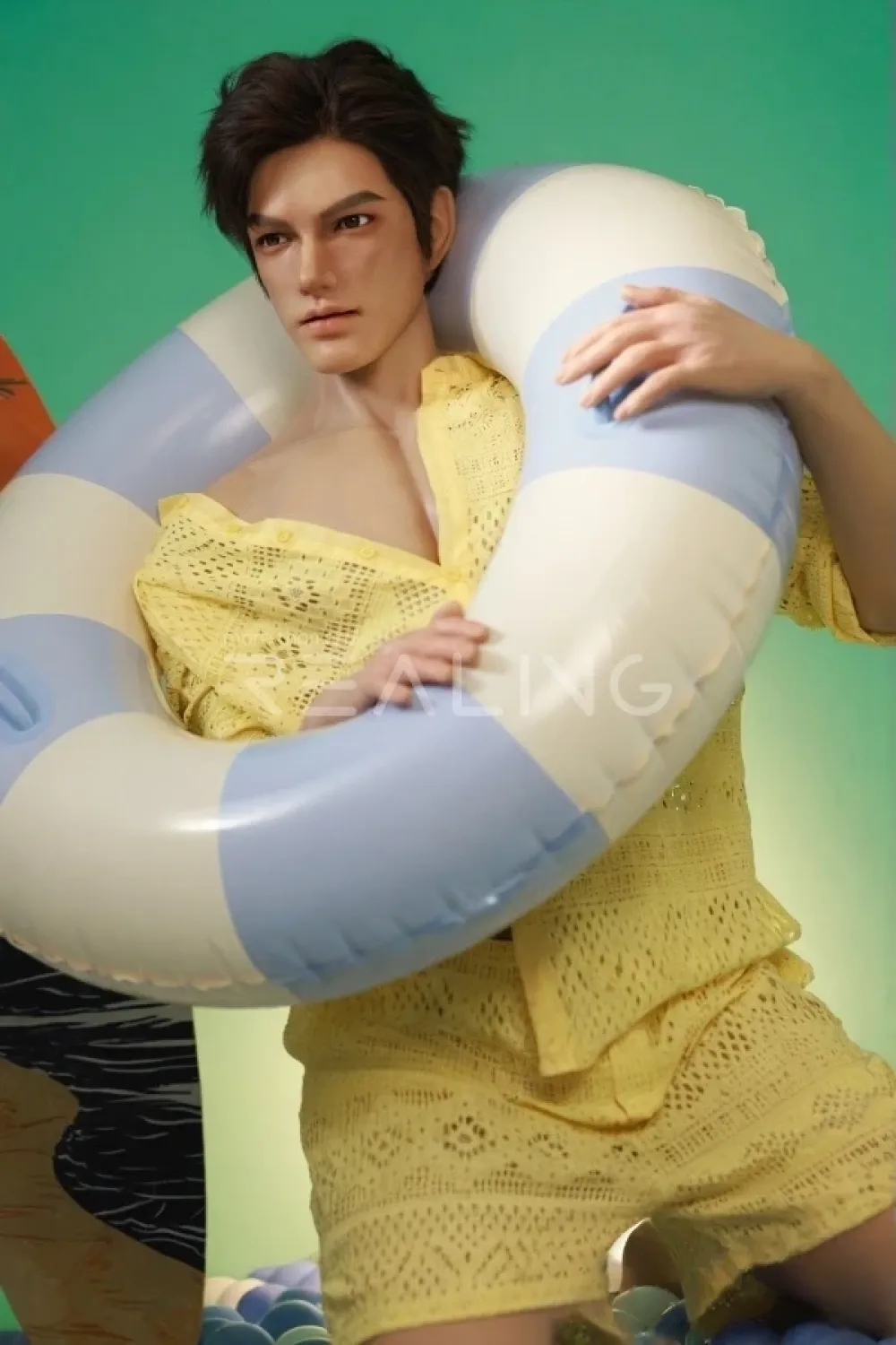 Realing 赤獒「Zack」 185cmイケメンな男性 フルシリコン製 高品質 ダッチワイフ メンズ 女性向け ノーマル肌