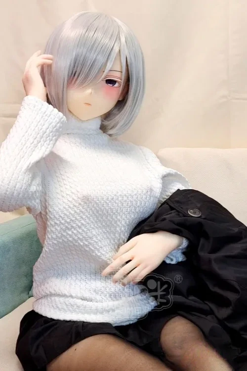 Aotume Doll #91 桜代 155cm銀髪ラブドール 穏やか美女 アニメドール TPE製 Cカップ 白い肌