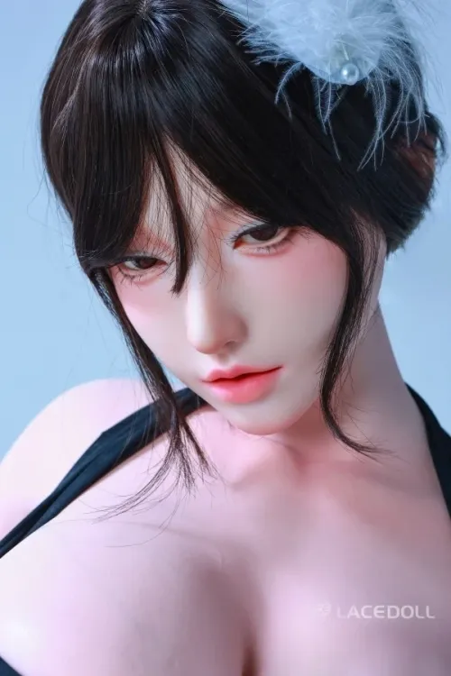 LACEDOLL 1番メイク 晚冰 163cmフルシリコン製 セクシー 爆乳 添い寝美人 等身大ダッチワイフ Hカップ ノーマル肌