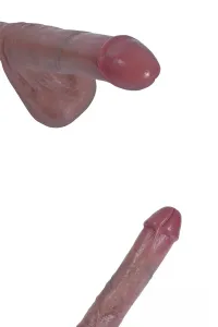 Yeloly 16cm ニューハーフ風ディルド 高品質シリコン製 女性用プレイグッズ ノーマル肌