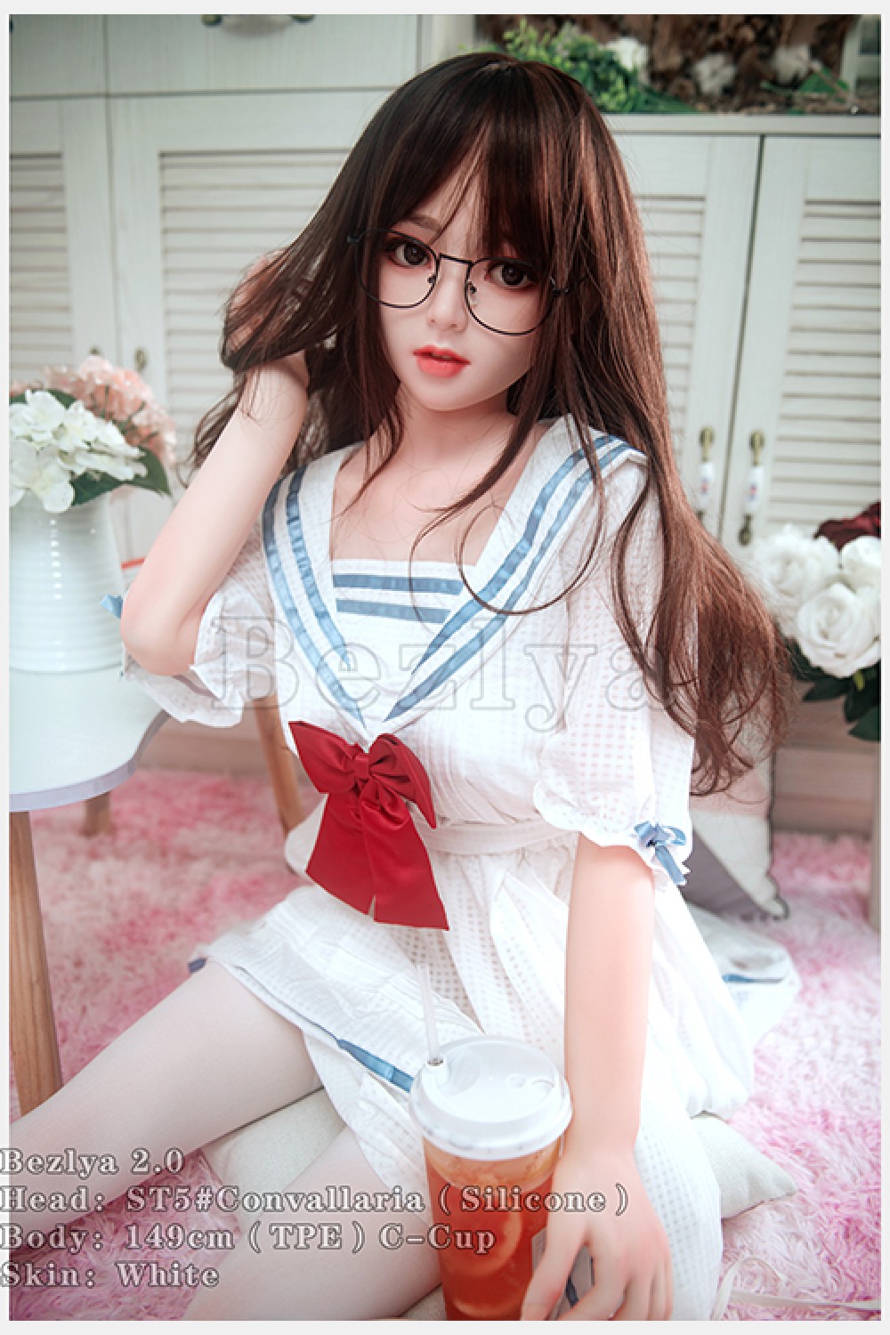 Bezlya Doll「MISSDOLL」 鈴蘭 149cm超かわいい 美女ラブドールシリコンヘッド