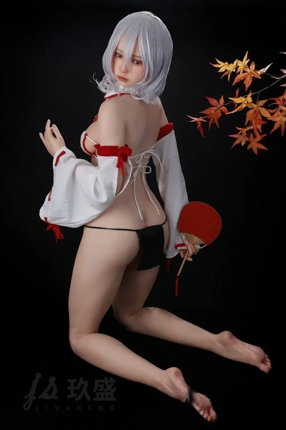 Jiusheng Doll #56B Kaiya 軽量化ボディ26kg 156cmコスプレ系 巫女 フルシリコン製 等身大リアルラブドール Bカップ ノーマル肌