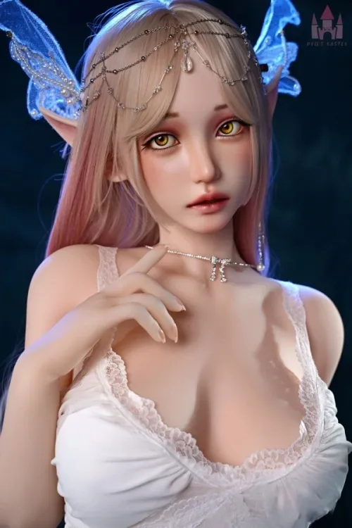Dolls Castle #S32 ROS口腔 Lyla 170cm Eカップ シリコン製ヘッド+TPE製ボディ エレガントで妖艶なエルフ風ダッチワイフ ノーマル肌
