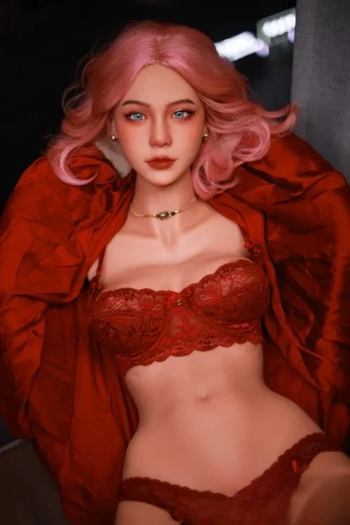 FIRE DOLL #24 B5トルソー 万葵 87cm上半身ラブドール ピンクの髪 外人 TPE製 オナニーダッチワイフ Dカップ 小麦肌