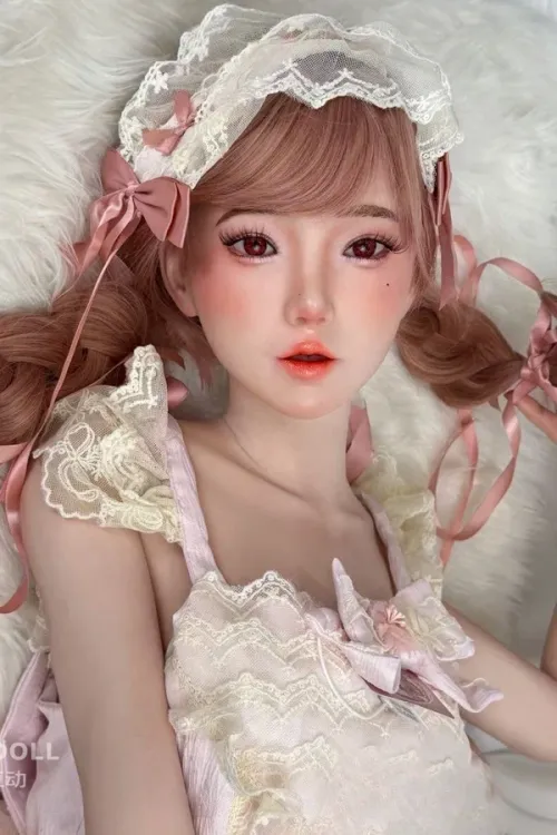 YUEDOLL 甜甜「Candy」 ROS付き 150cm等身大 フルシリコン製 無邪気 キュート ラブドール Cカップ ノーマル肌 掲載画像はシームレスヘッドとボディの一体型