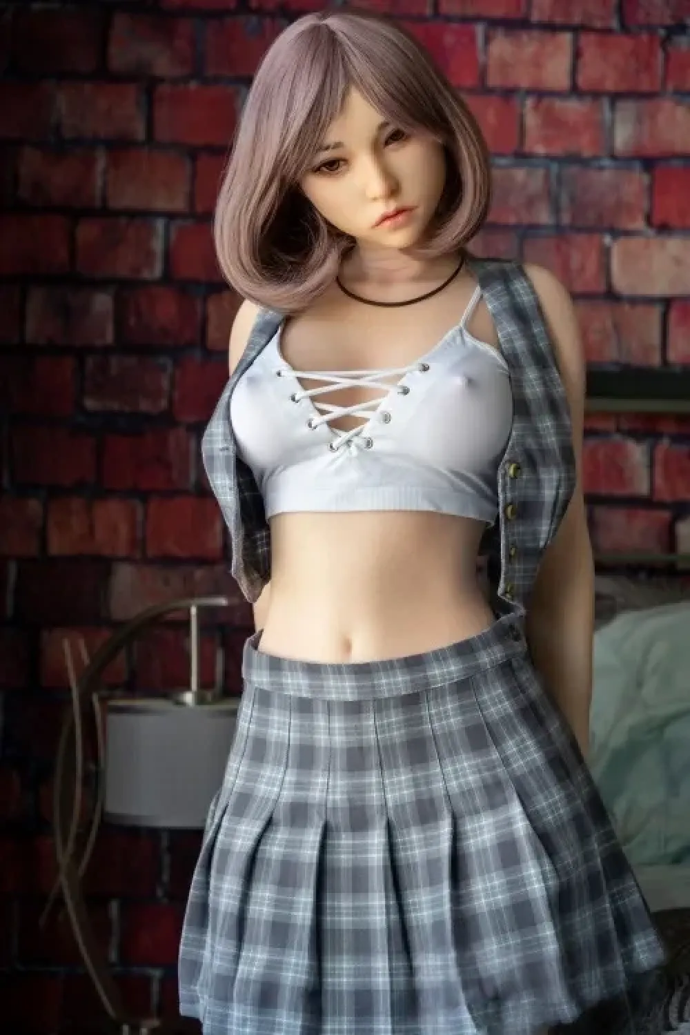 Doll-Forever JianX 160cm等身大リアルドール フルシリコン製 セクシーな隣家の女性ラブドール Dカップ 白い肌 口開閉＆口腔模擬付き