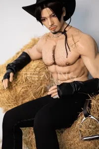 Realing 麒麟「Kylin」 185cm筋肉 男性型ラブドール フルシリコン製 等身大の人形 ノーマル肌