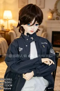 GUAVA DOLL 番石榴 BJD02ヘッド PVC製 青い瞳のかっこいい 男性 155cmおとなしい 等身大 アニメ リアルラブドール ノーマル肌