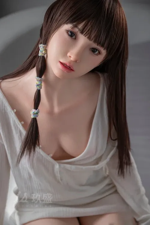 Jiusheng Doll #103B Miyu ROS口開閉＆口腔模擬付き 149cmリアルな皮膚メイク付き フルシリコン製 清楚で上品な美女ラブドール Bカップ ノーマル肌