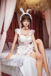 SHE DOLL 安妮 148cm清楚で可愛い美女系リアルドール Dカップ ノーマル肌 掲載画像はシリコンヘッド+TPEボディ