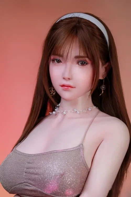 JYDOLL 依婉 170cm茶髪高気質美人ラブドールシリコン製 Dカップ ノーマル肌