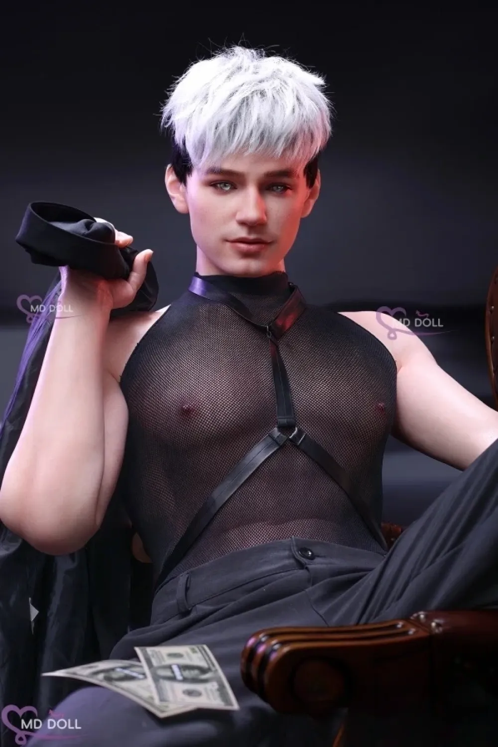 MD DOLL #D01 Jason ROS口腔選択可 180cmフルシリコン製 リアル人形 欧米系 大人向け 男性型ラブドール ノーマル肌