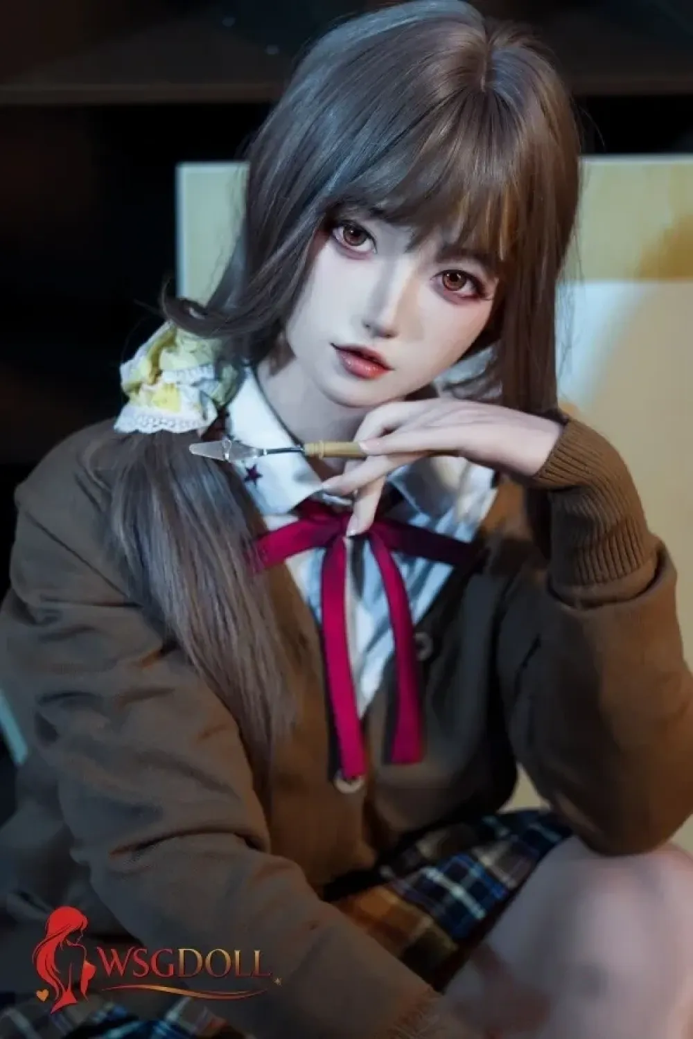 WSGDOLL W02 ROS顎機能付き Mio 165cm文学的な雰囲気 フルシリコン製 ラブドール 清楚美女リアル ダッチワイフ Cカップ ノーマル肌
