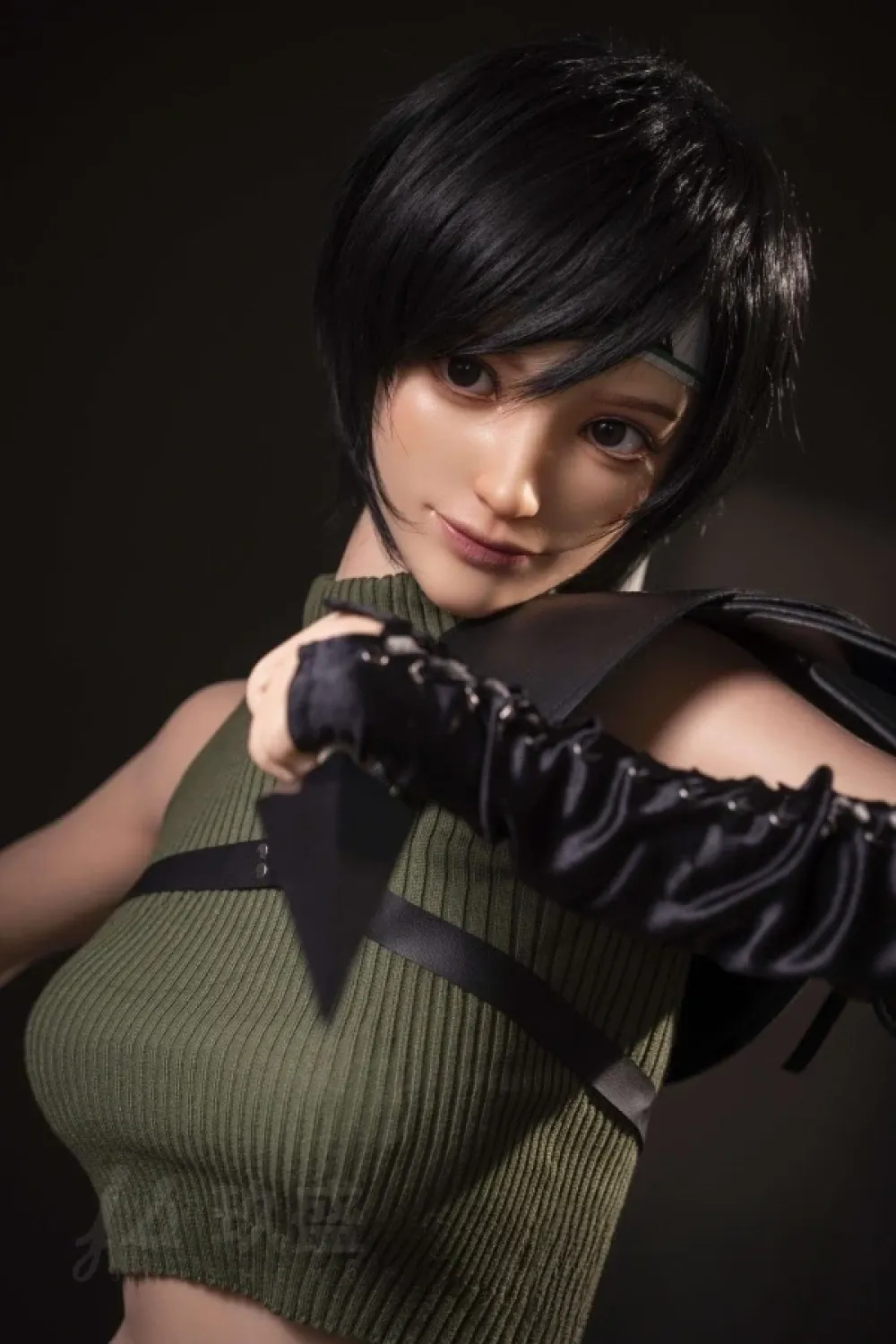 Jiusheng Doll #74 Yuffie 168cmフルシリコン製 セクシー 黒髪美女 セックスラブドール Cカップ ノーマル肌