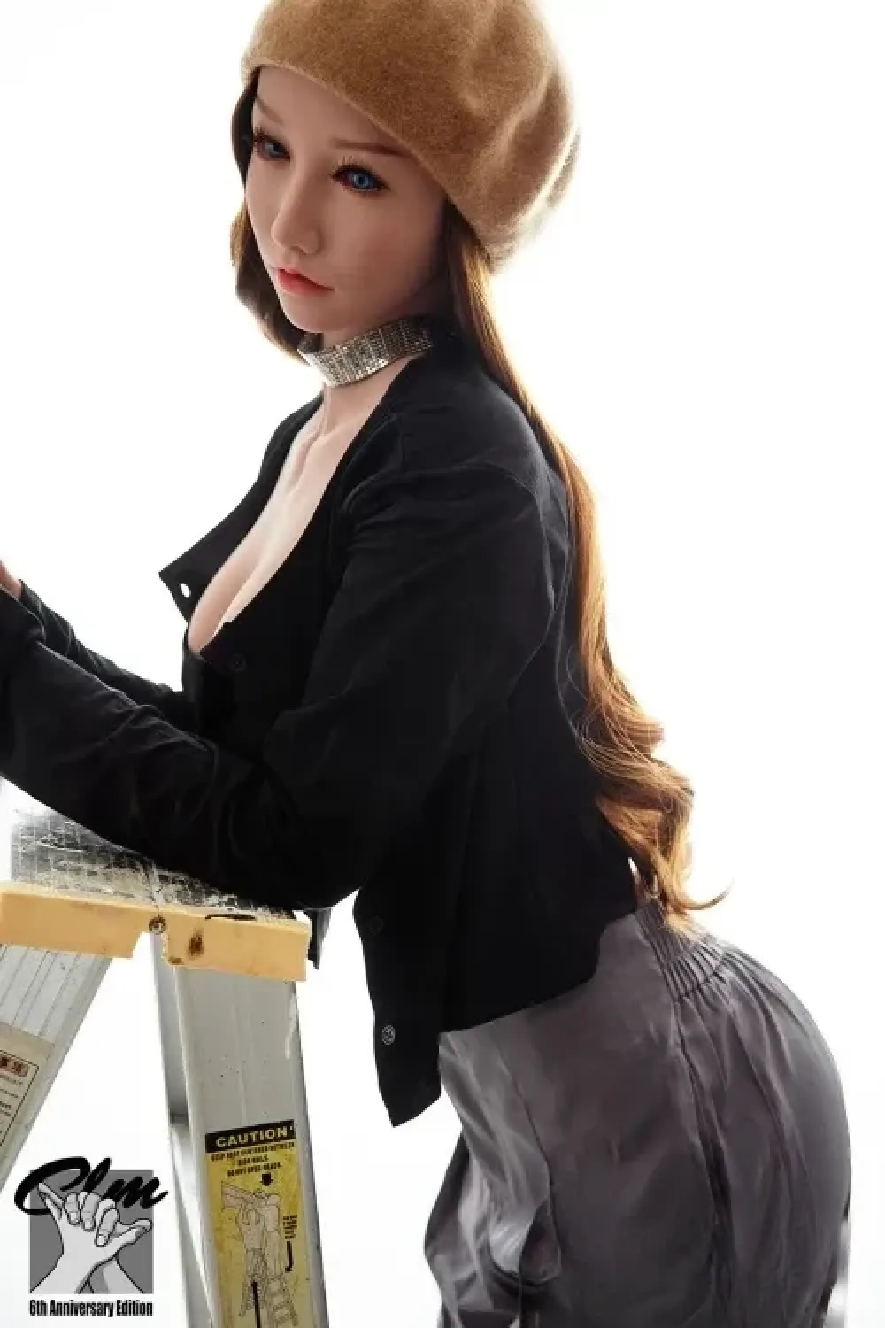 CLM(Climax Doll) Classicシリーズ AD158cm 92B Fukada(Black) 綺麗セクシーなボディラブドール セックス TPE製 等身大ダッチワイフ Bカップ