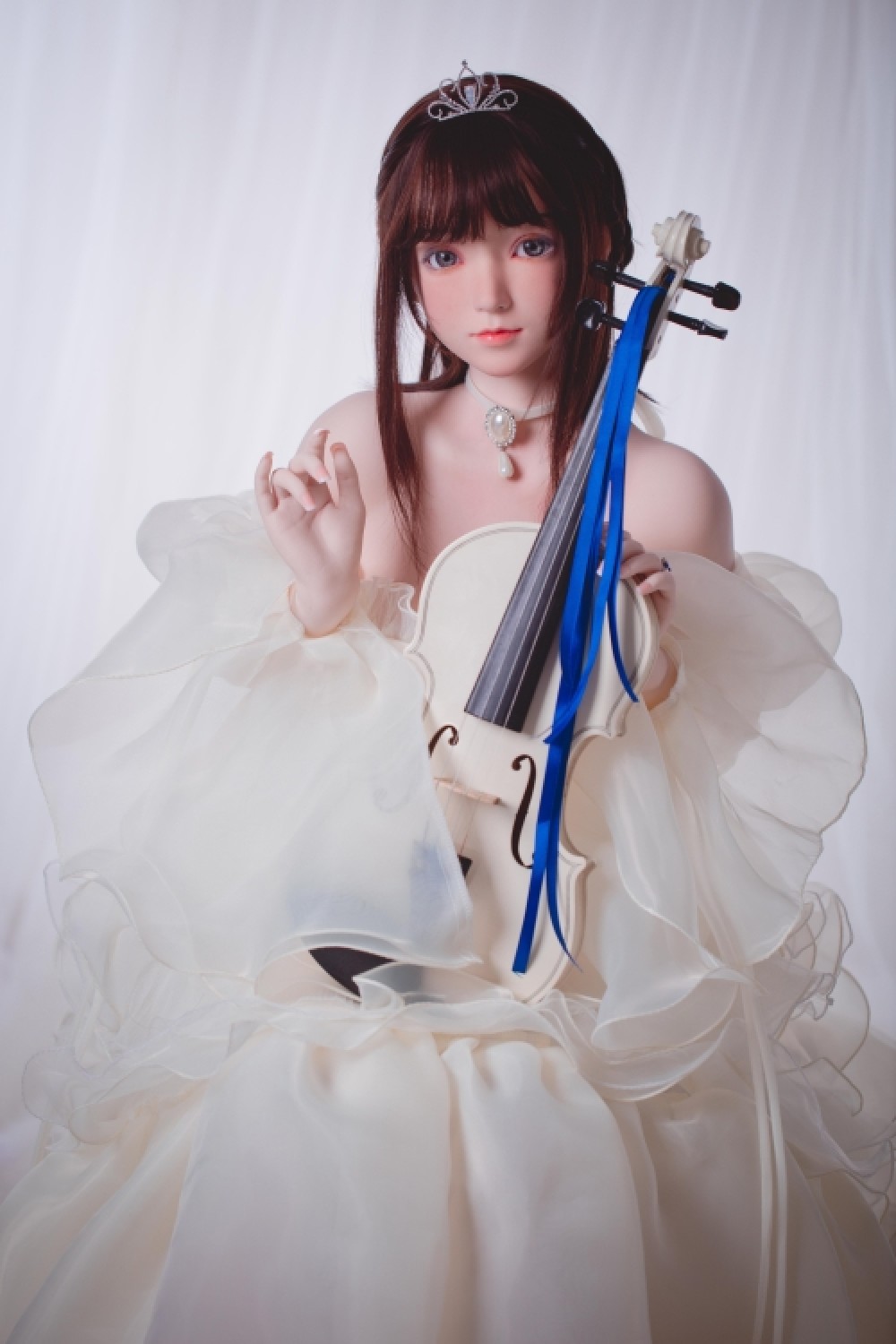 FU DOLL 莜莜 148cm綺麗な清楚系女性ラブドールシリコンヘッド